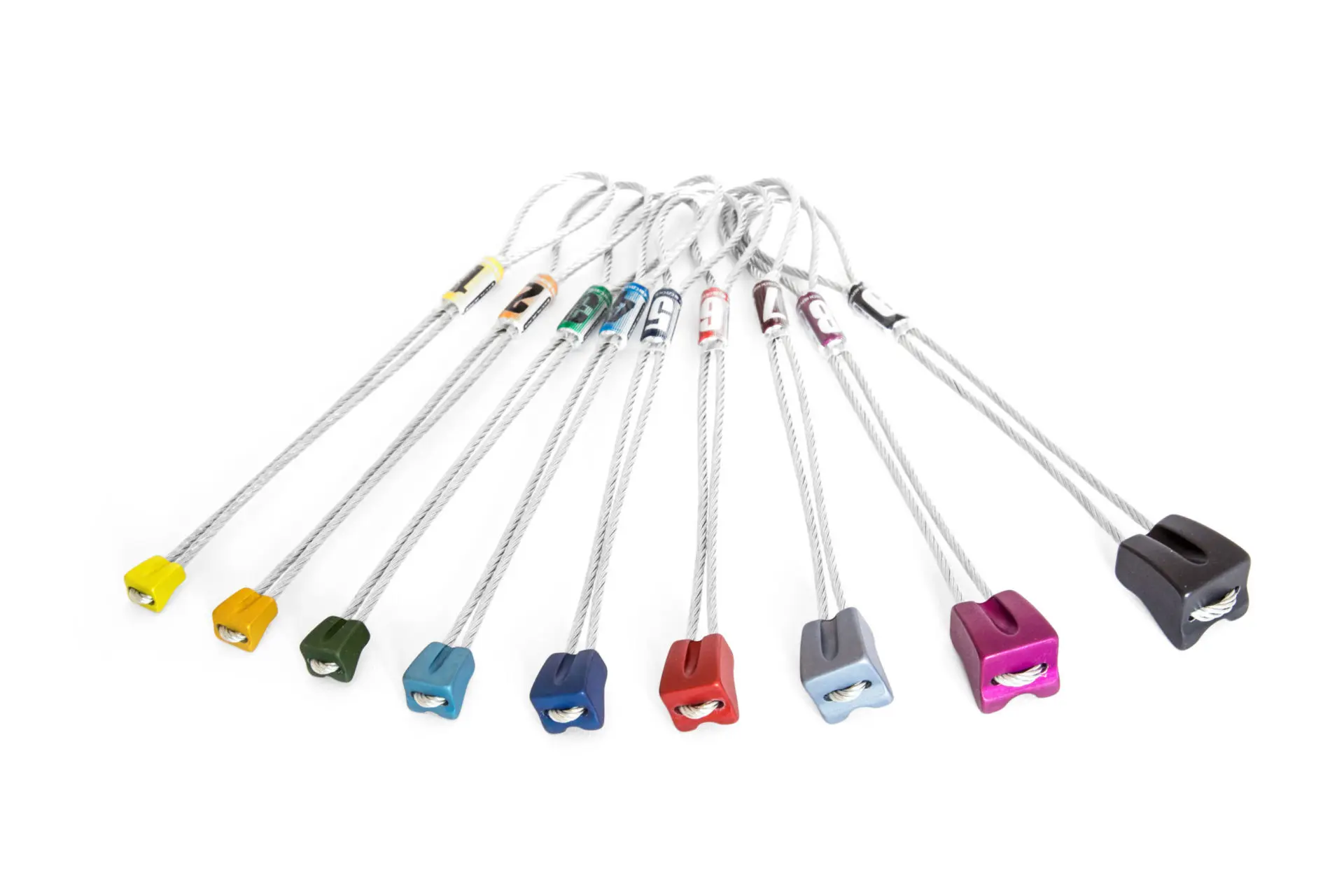 STOPPERS ALU NUTS ANODIZED